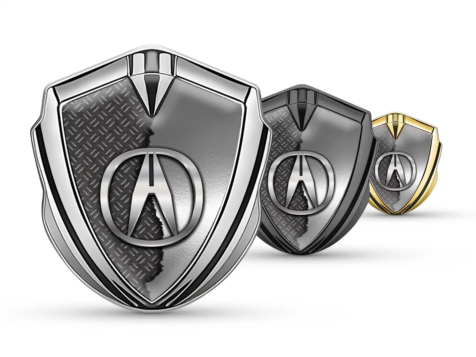 Honda Metal Abovedado Emblema Mínimo Estilo Global Tamaño